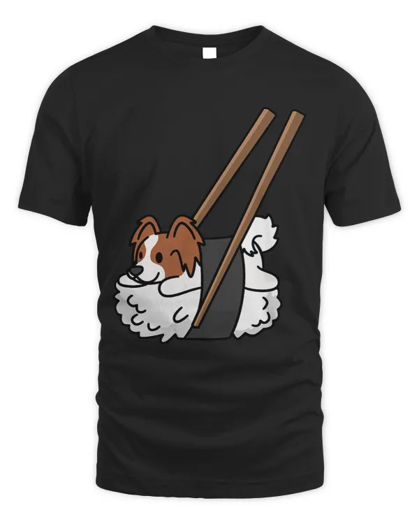 sushi papillon dog