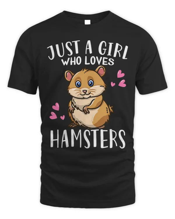 Funny Cute Hamster Lover Just A Girl Who Loves Hamsters