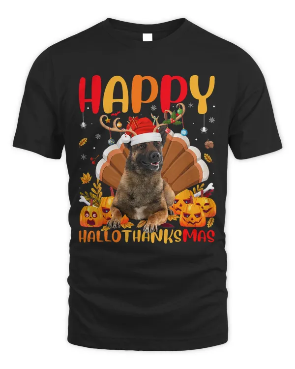Funny Malinois Dog Lover Happy Malinois HelloThanksMas