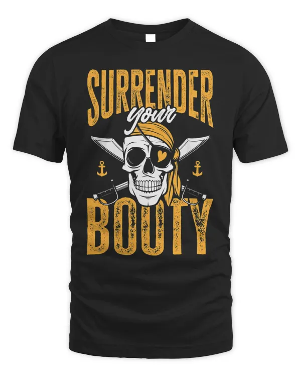 Funny Pirate Booty Shirt Men Jolly Roger Women Freebooter 31 68