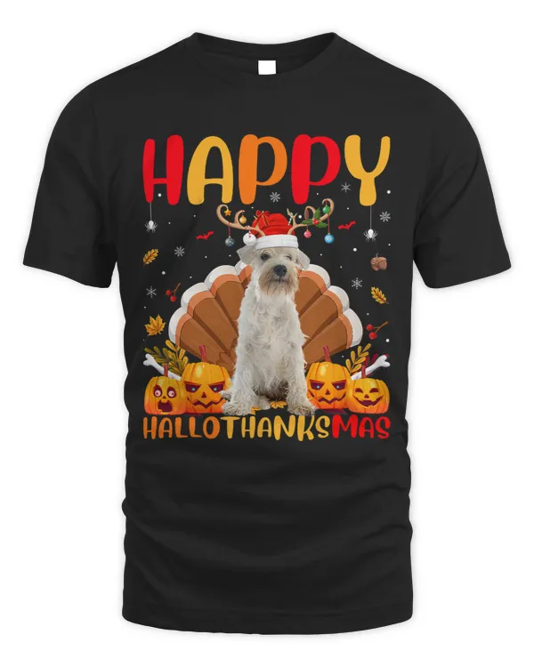 Funny Schnoodle Dog Lover Happy Schnoodle HelloThanksMas