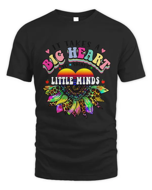Big Heart to shape Little Minds Groovy Retro 2