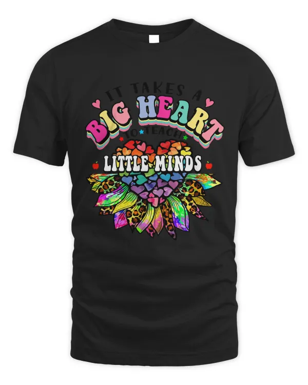 Big Heart to teach Little Minds Groovy Retro