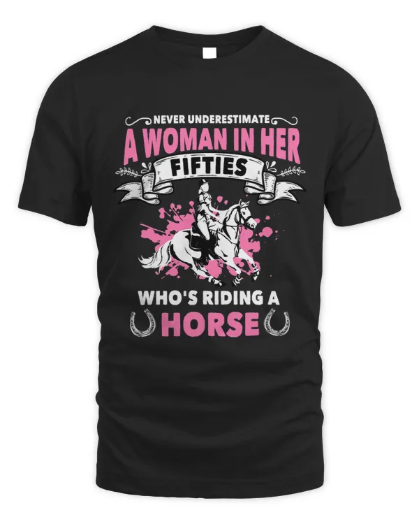 50th Birthday Equestrian Gift 50 Years Old Ladies