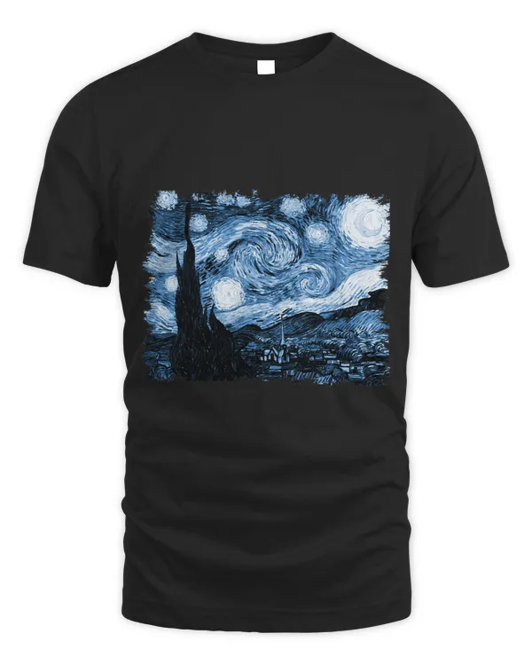 Stylish Vintage Art Starry Night Vincent Van Gogh Classic