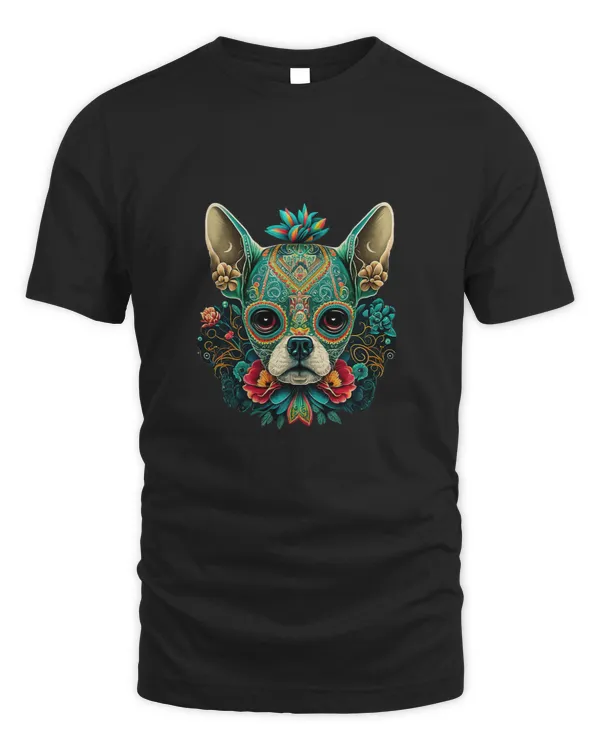 Sugar Skull Chihuahua Party Pup