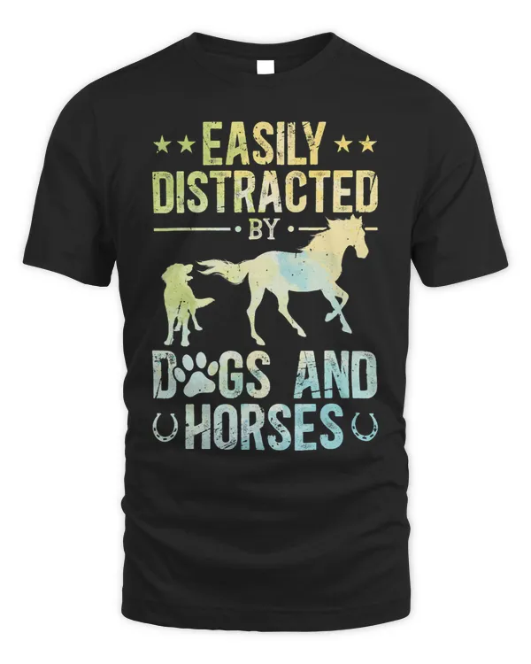 Funny Horse Easily Distracted By Dogs And Horses 29 1