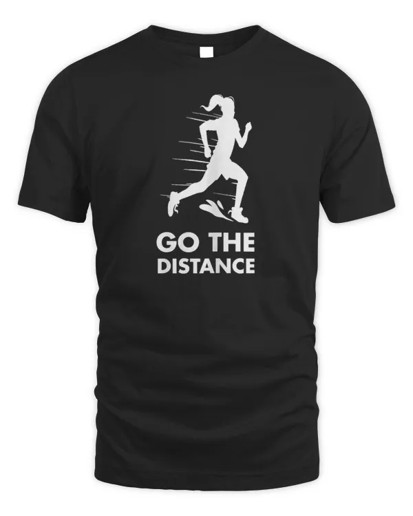 Womens Go The Distance for running woman