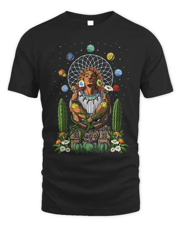 Psychedelic Aztec God Xochipilli Ancient Mayan Gods