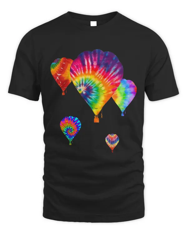 Love Hot Air Balloon TieDye Ballooning Hobby Wear Lt