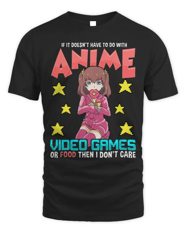 Anime Video Games Or Food Or I Dont Care