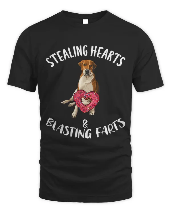 Stealing Hearts Blasting Farts English Foxhound Valentines 2