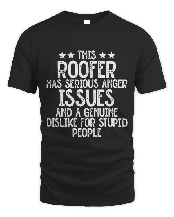 Roofer Funny Retro Roofing Roof Equipment Job Repair41