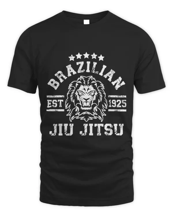 Retro Brazilian Jiu Jitsu Est 1925 BJJ Men Women Fighter