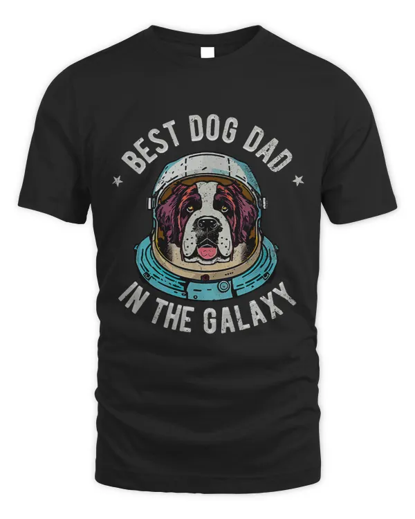 The Best Saint Bernard dog Dad in the galaxy 2