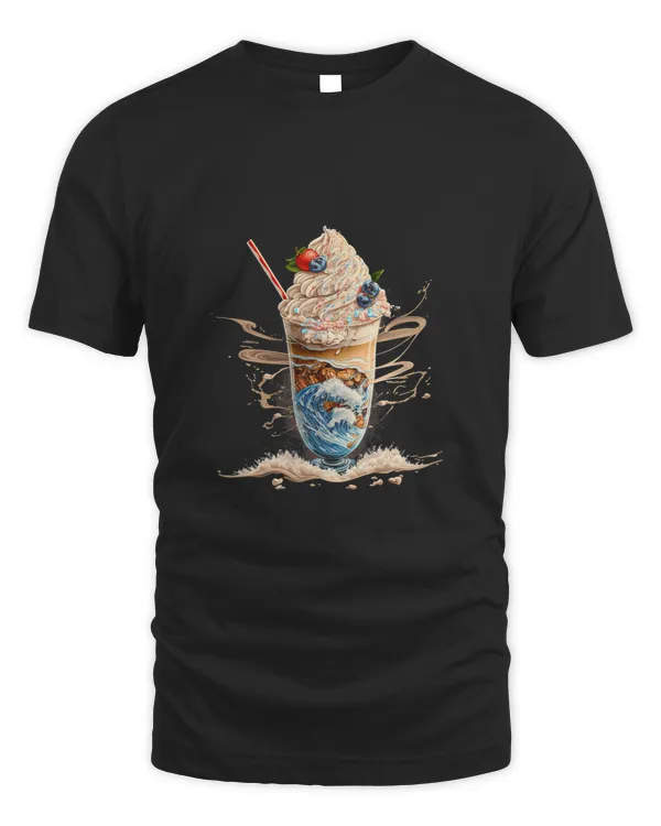 Surrealism Japanese Painting Milkshake