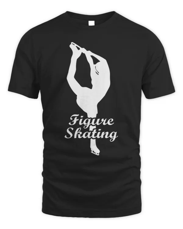 Retro Graphic Ice Skating Figure Skater Ice Skater Winter 61