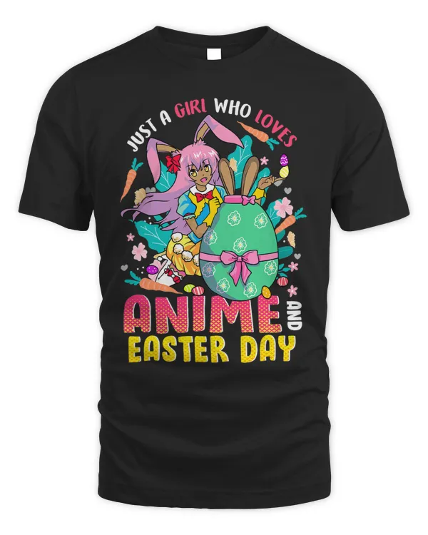 Black Girl Anime Easter Egg Teen Girls Easter Bunny Basket