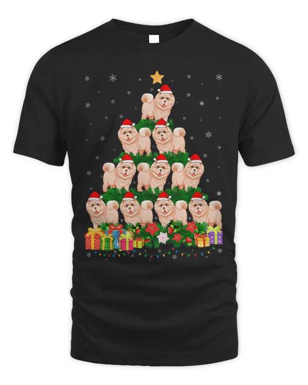 Xmas Outfit for Chow Chow Dog Lovers Ugly Christmas Sweater