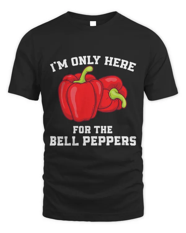 Funny Bell Peppers Design Paprika Gardening Vegan Food