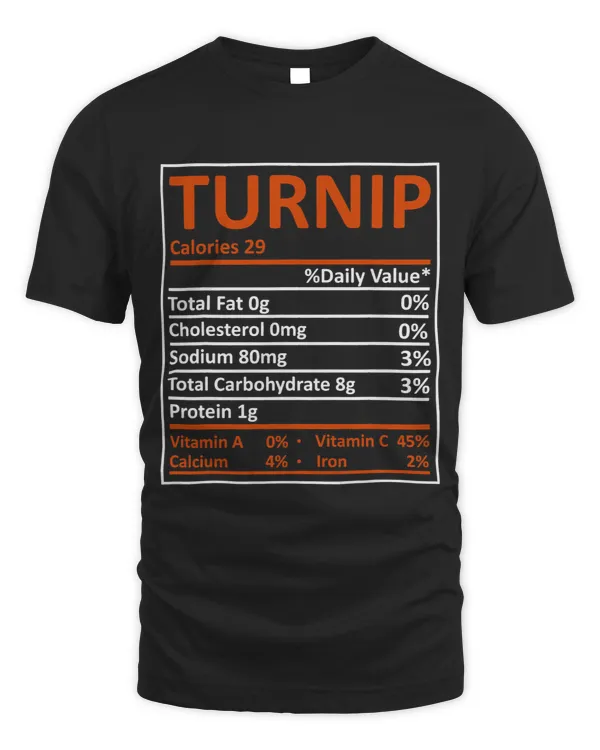 Food Facts Funny Turnip Nutrition Matching Thanksgiving