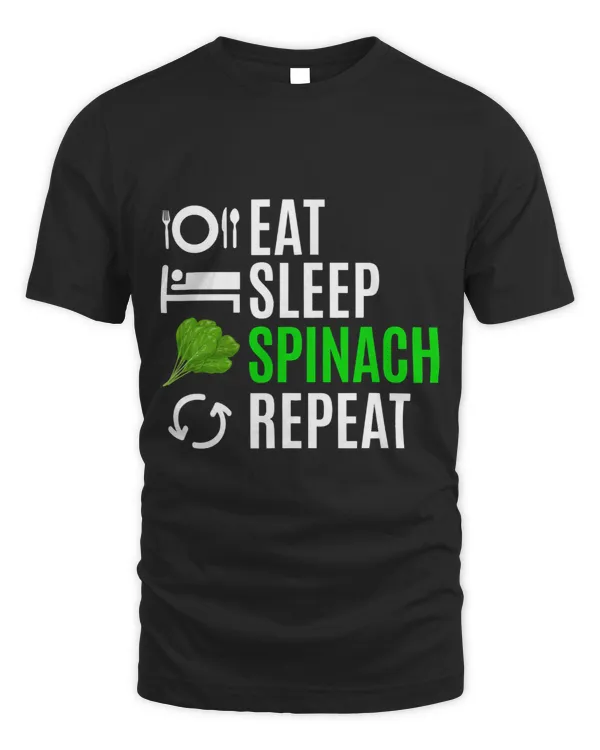 Eat Sleep Spinach Repeat