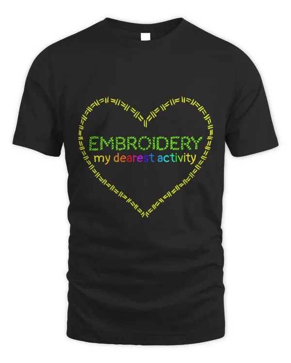 embroidery my dearest activity handmade hobby do it yourself