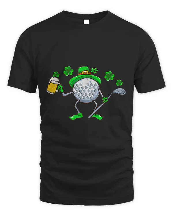 St Patricks Day Golf Golfing Irish Golfer Beer Humor Men Dad 2