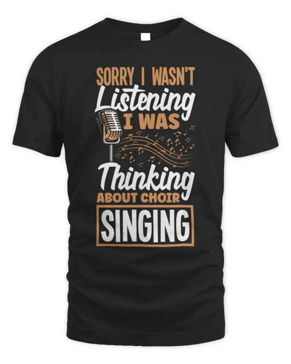 Chorister Choir Singing Choir Teacher I Wasnt Listening