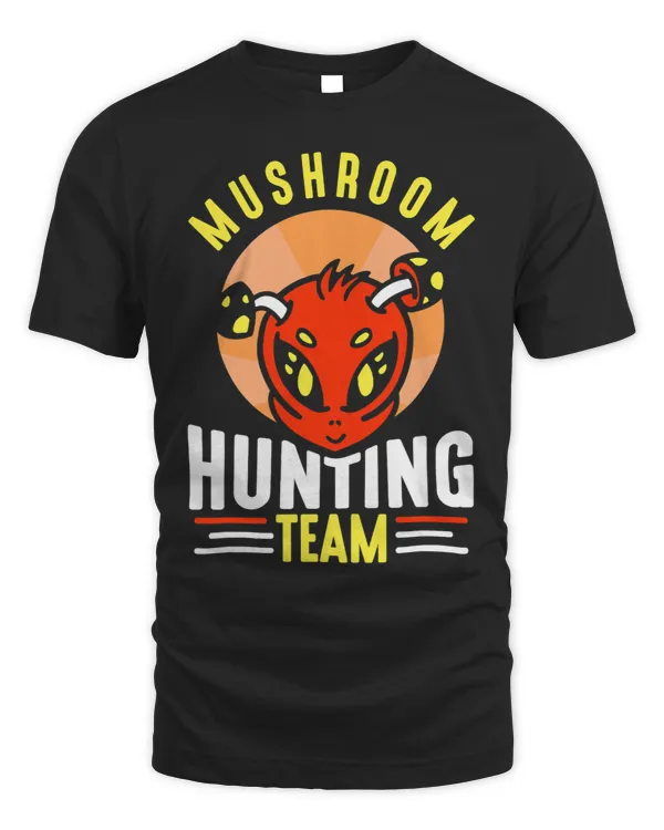 Mushroom Hunting Team Collecting Picker Picking Collect