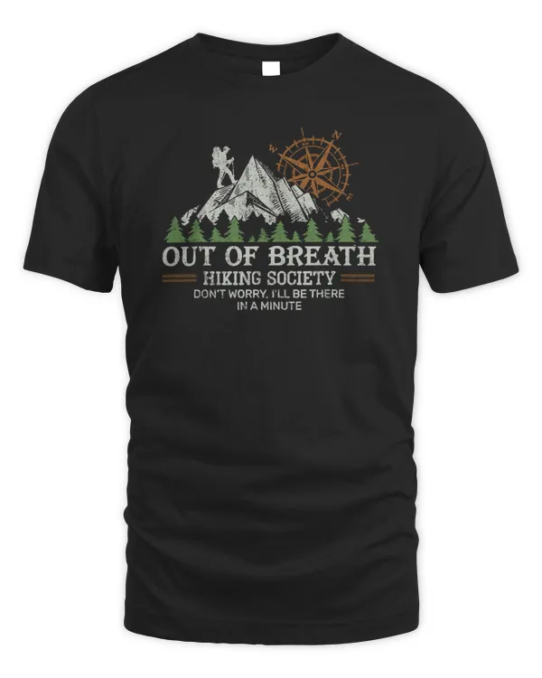 Out of breath hiking society Vintage