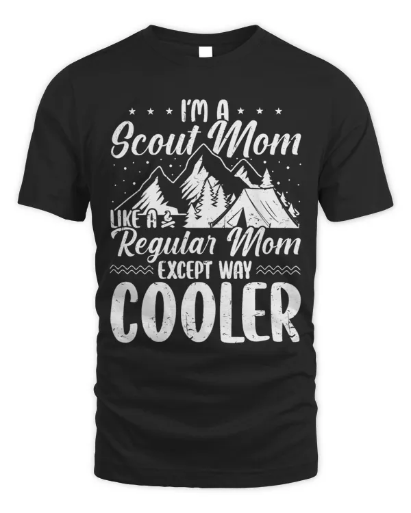 Womens Scout Mom Scouting Funny Mothers Day