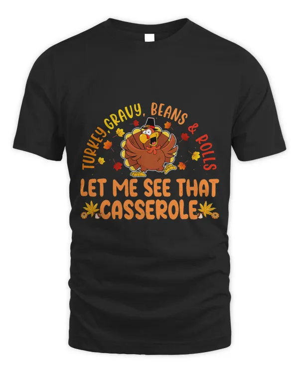gravy beans and rolls casserole thanksgiving turkey