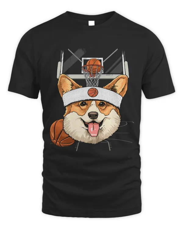 Corgi Basketball Dog Lovers Basketball Player