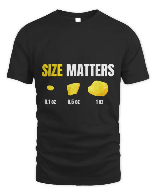 Size Matter Funny Gold Panning Mining Miner Prospector Trip 3