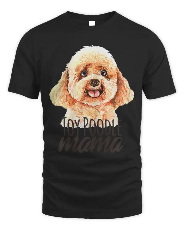 Dog Mama Toy Poodle Cute