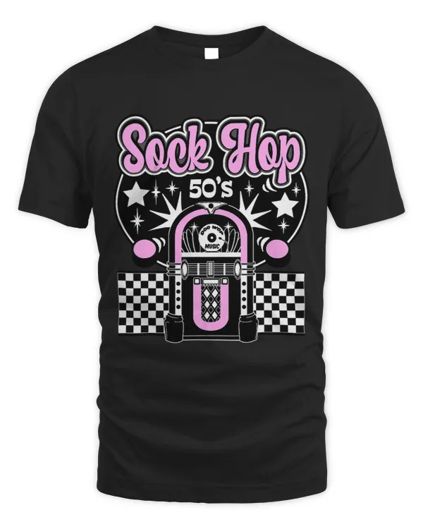 50s Sock Hop Party Rock N Roll Retro Rockabilly 1950s Music