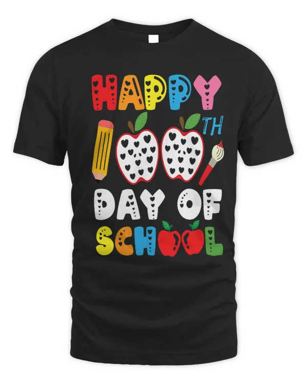 Happy 100 days of school teacher student valentine Xmas bday