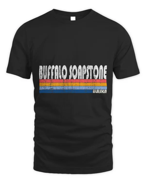Vintage 70s 80s Style Buffalo Soapstone AK