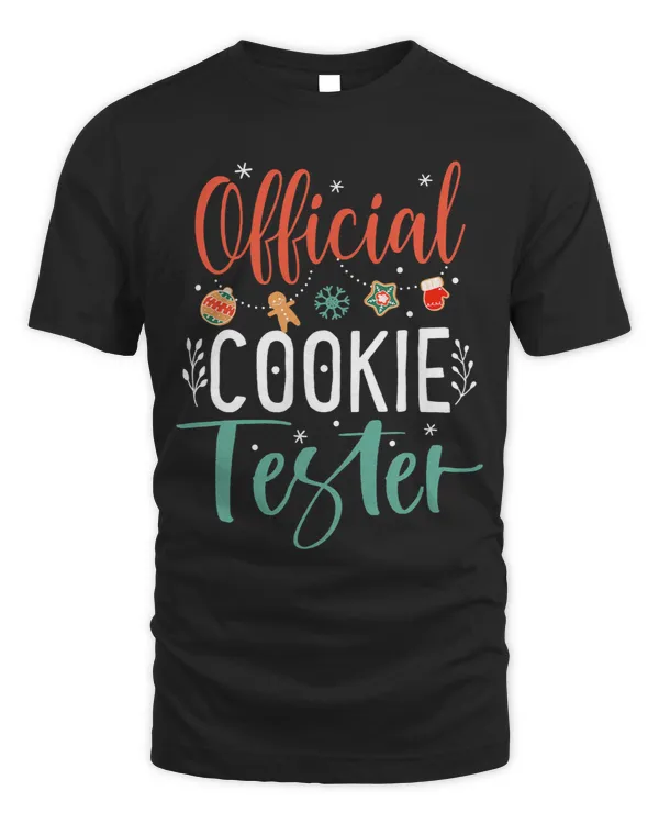Official Cookie Tester Funny Christmas Couples Matching