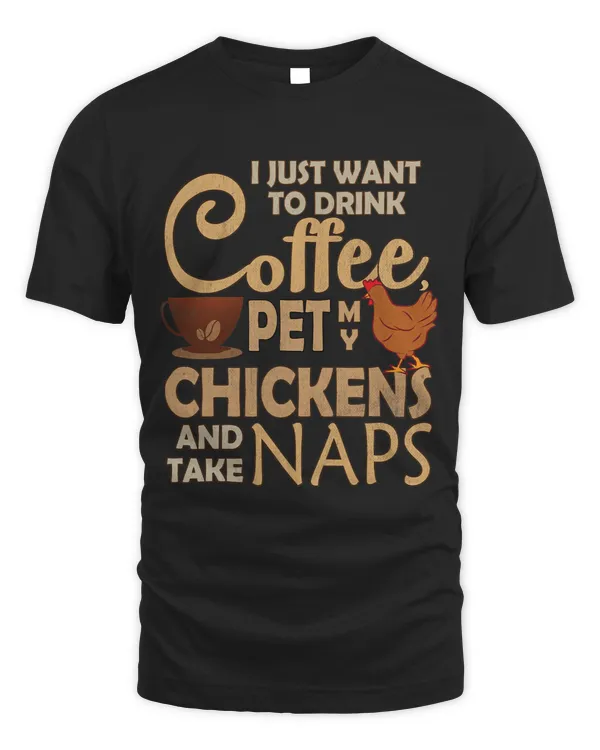 Drink Coffee Pet My Chicken 2Take Naps