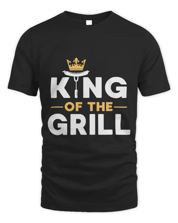 King Of The Grill Funny Barbecue Lover Cooking Apparel