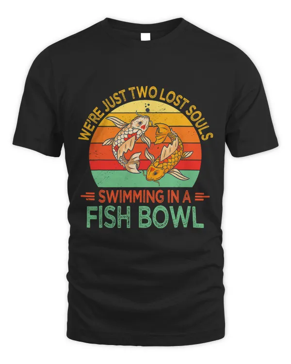 Two Lost Souls In A Fish Bowl Japanease Koi Fish Lover