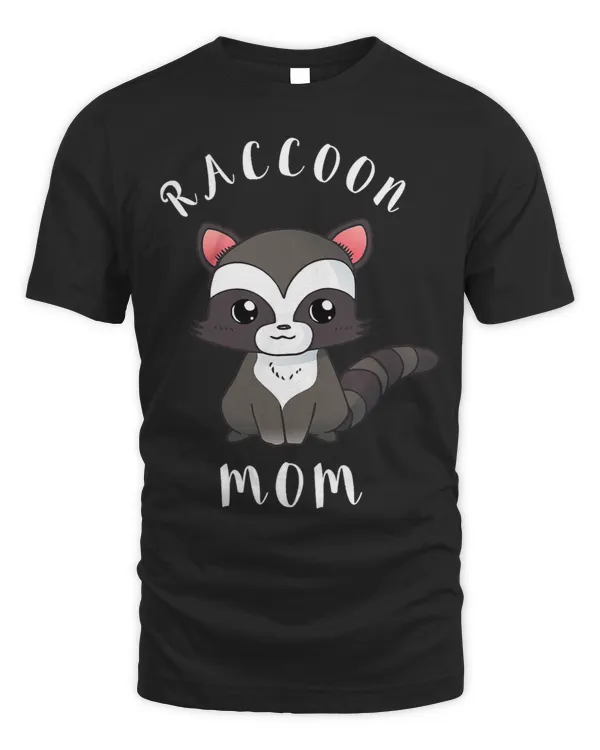 Raccoons Womens Raccoon Mom Garbage Trashy Mammal Animal Raccoon Mother