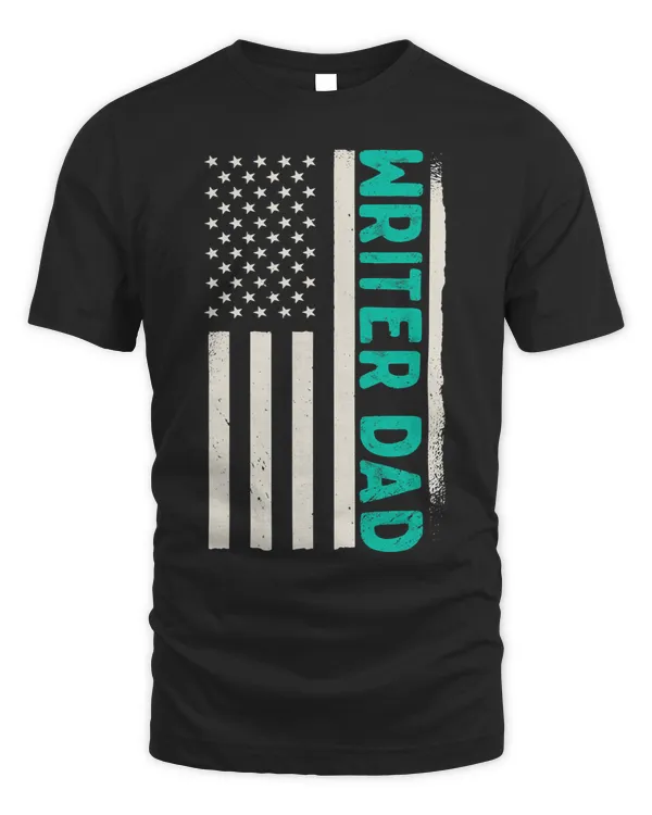 Patriotic Book Author Writing Blogger Publisher Writer Dad 3