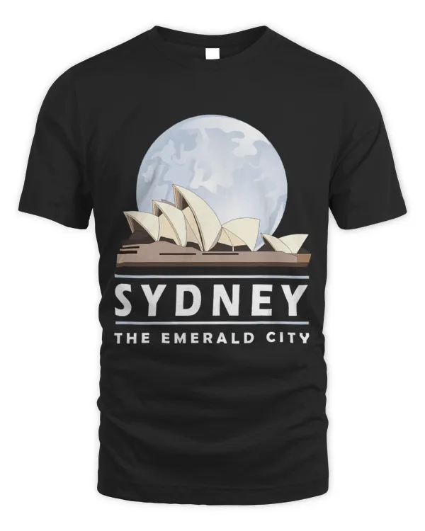 Vintage Sydney Opera House Australia Landmark Traveler Gift