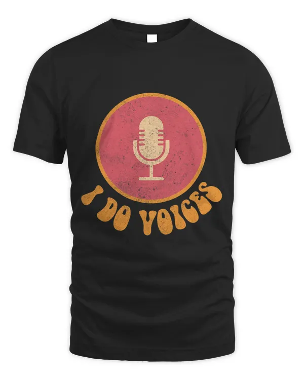 I Do Voices Retro Voiceover Artist Voice Actor Voice Over