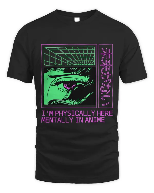 Physically Here Mentally Anime Funny Japanese Humor Japan