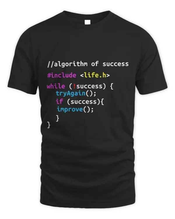 Algorithm Of Success Coder Coding Joke Pun Programmer