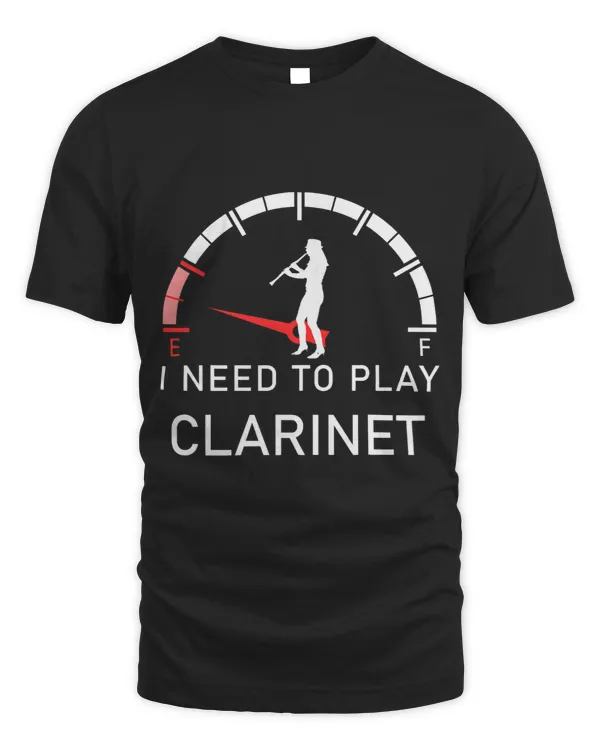 Empty I need to play clarinet tee shirt hoodie sweater long